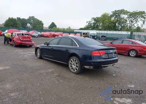 2014 Audi A8 L 4.0T из США, поврежденный, VIN WAUR2AFD5EN005719